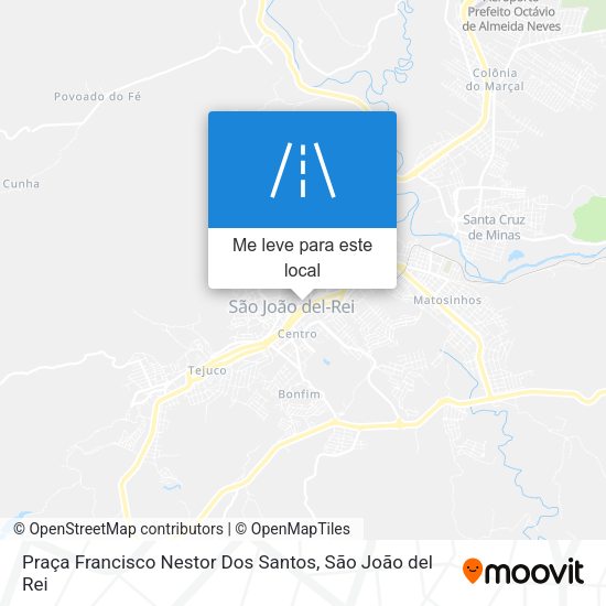 Praça Francisco Nestor Dos Santos mapa