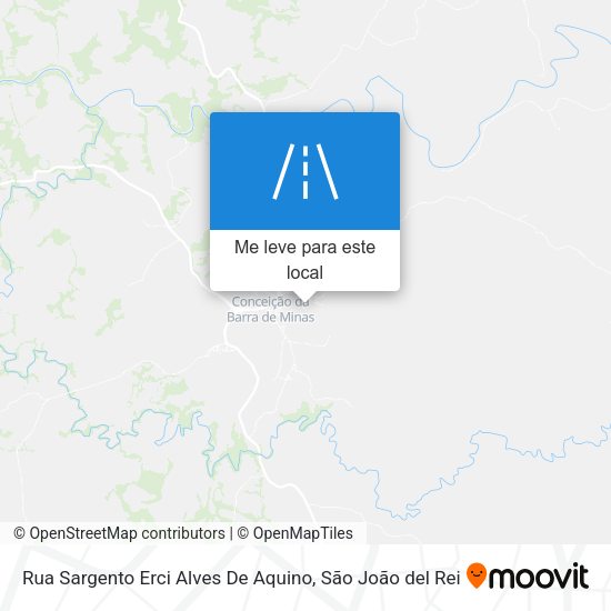 Rua Sargento Erci Alves De Aquino mapa