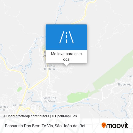 Passarela Dos Bem-Te-Vis mapa