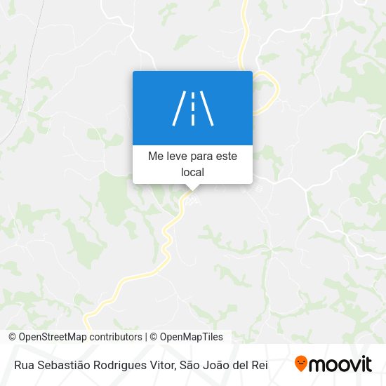 Rua Sebastião Rodrigues Vitor mapa