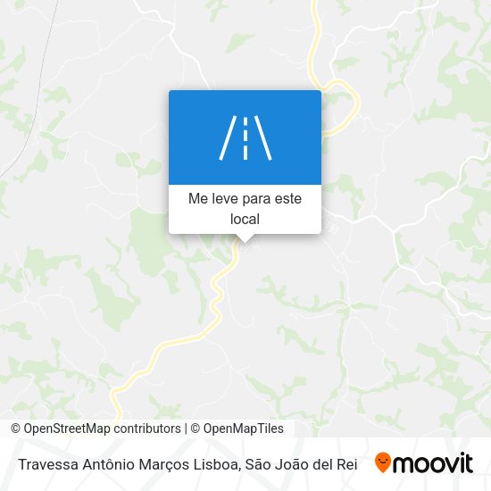 Travessa Antônio Marços Lisboa mapa
