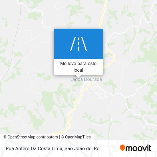 Rua Antero Da Costa Lima mapa