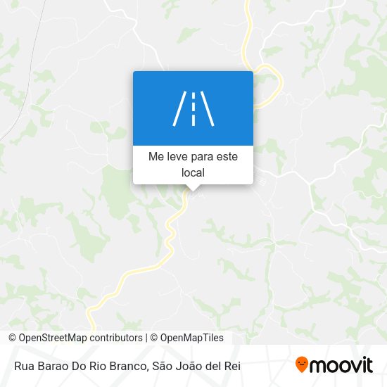 Rua Barao Do Rio Branco mapa