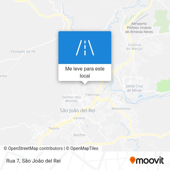 Rua 7 mapa