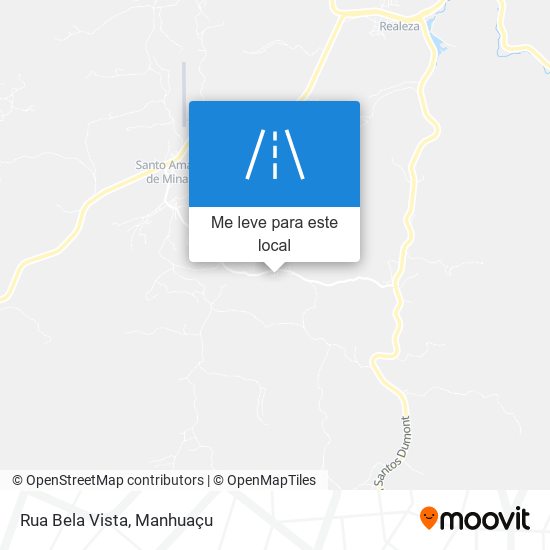 Rua Bela Vista mapa