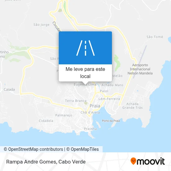 Rampa Andre Gomes mapa