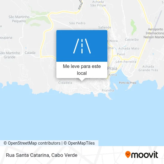 Rua Santa Catarina mapa