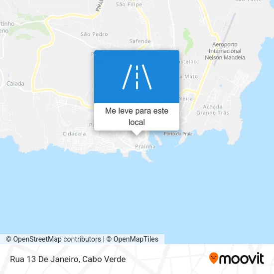 Rua 13 De Janeiro mapa