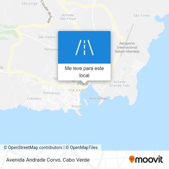Avenida Andrade Corvo mapa