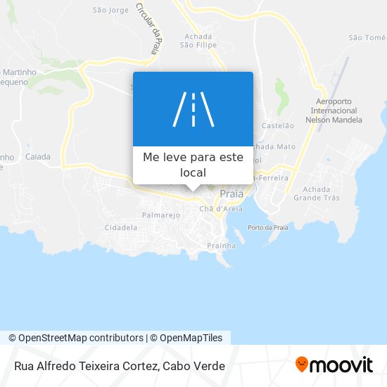 Rua Alfredo Teixeira Cortez mapa