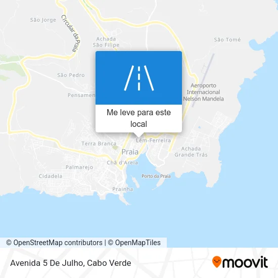 Avenida 5 De Julho mapa