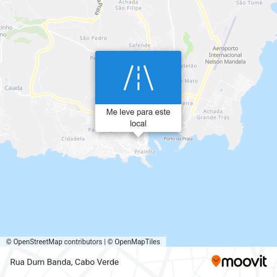 Rua Dum Banda mapa