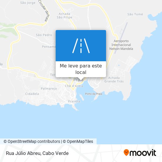 Rua Júlio Abreu mapa