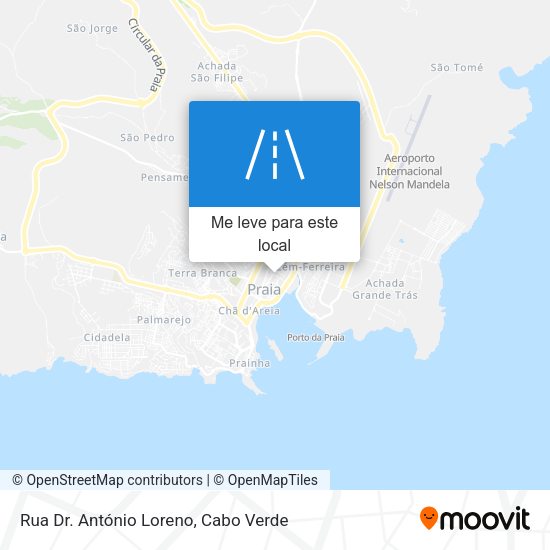 Rua Dr. António Loreno mapa