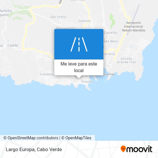 Largo Europa mapa