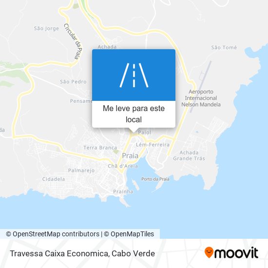 Travessa Caixa Economica mapa