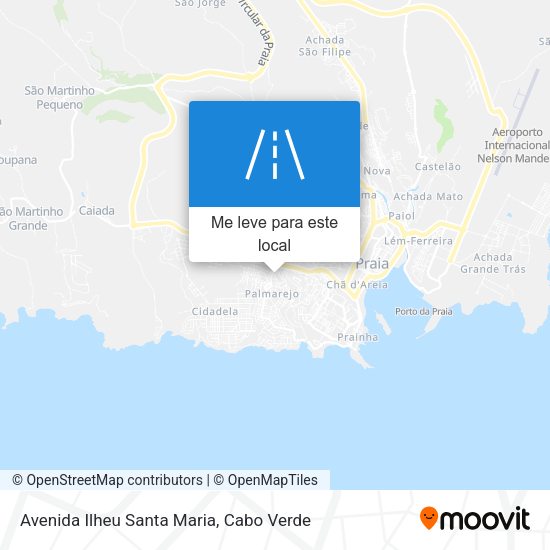 Avenida Ilheu Santa Maria mapa