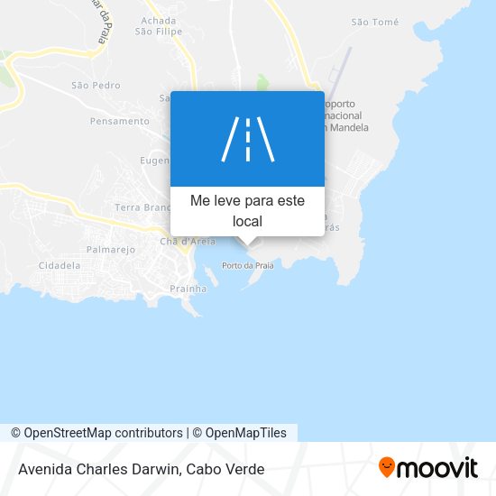 Avenida Charles Darwin mapa