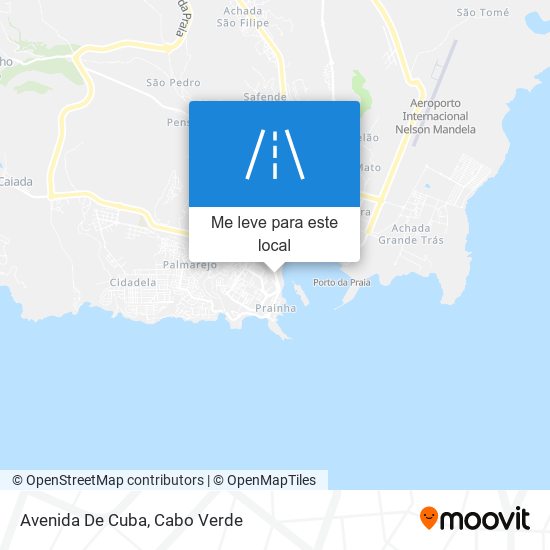 Avenida De Cuba mapa