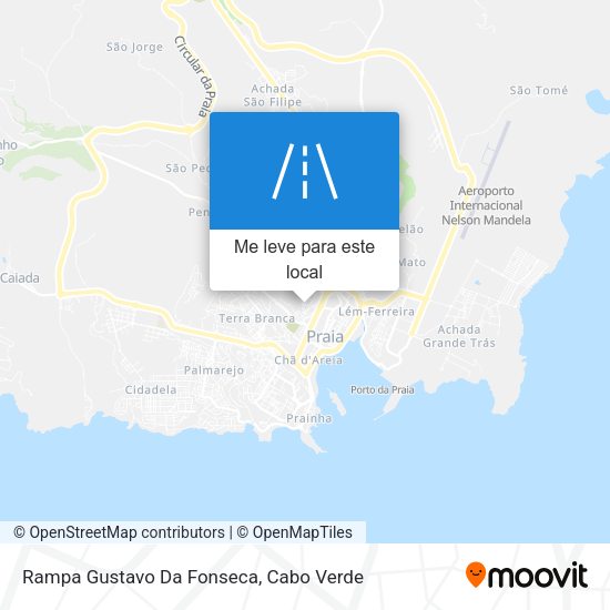 Rampa Gustavo Da Fonseca mapa