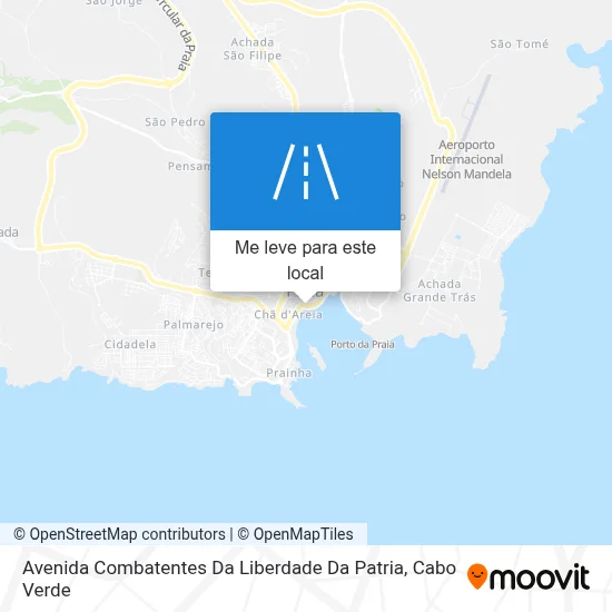 Avenida Combatentes Da Liberdade Da Patria mapa