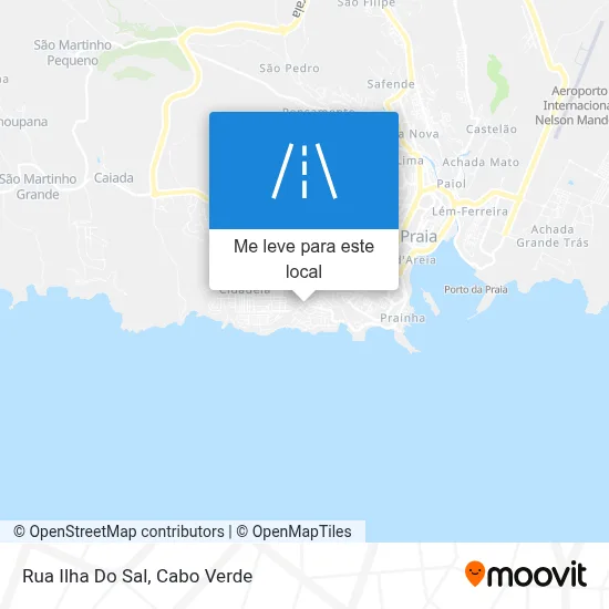Rua Ilha Do Sal mapa