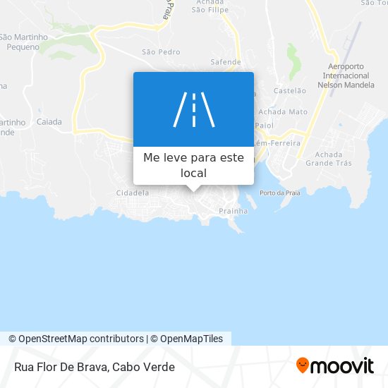 Rua Flor De Brava mapa