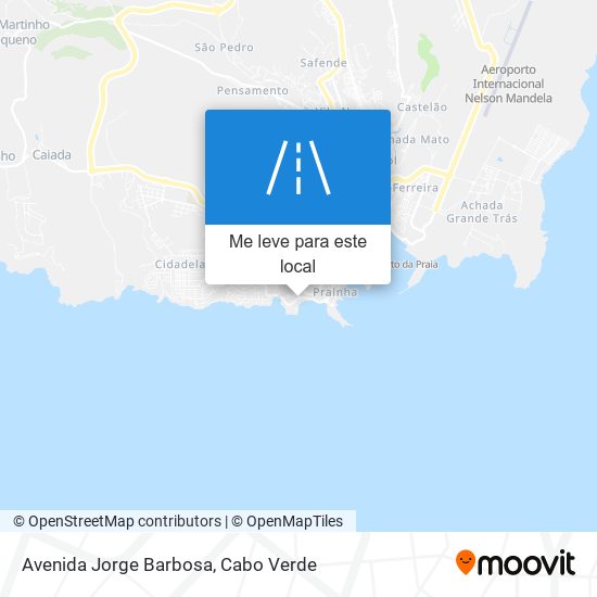 Avenida Jorge Barbosa mapa