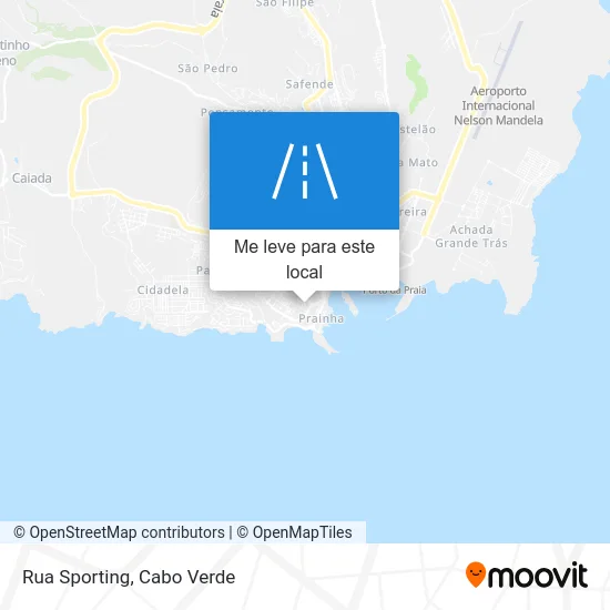 Rua Sporting mapa