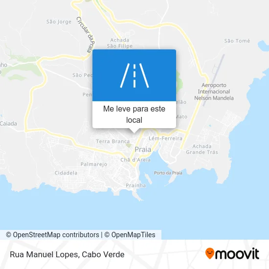 Rua Manuel Lopes mapa