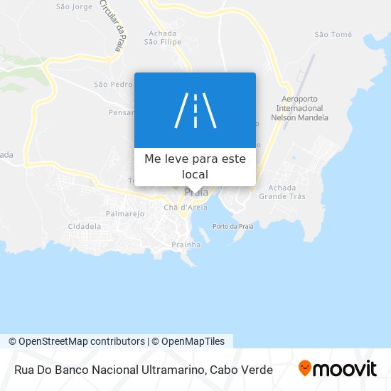 Rua Do Banco Nacional Ultramarino mapa