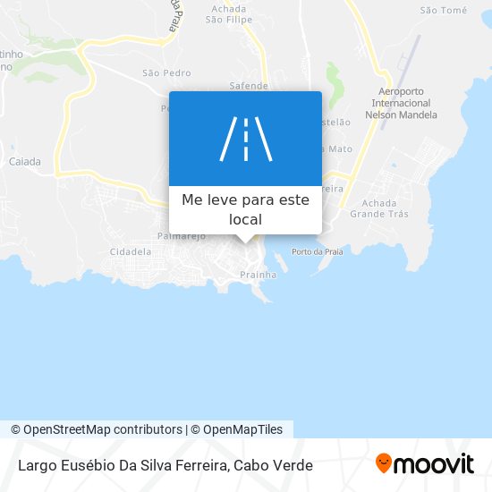 Largo Eusébio Da Silva Ferreira mapa