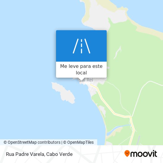 Rua Padre Varela mapa