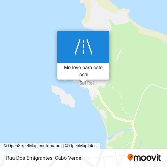 Rua Dos Emigrantes mapa