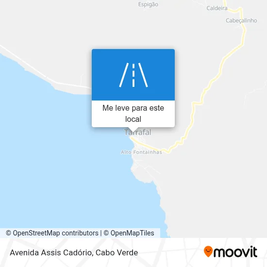 Avenida Assis Cadório mapa
