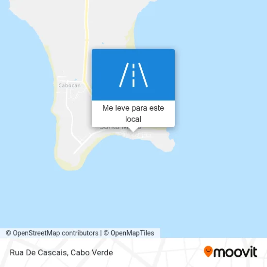 Rua De Cascais mapa