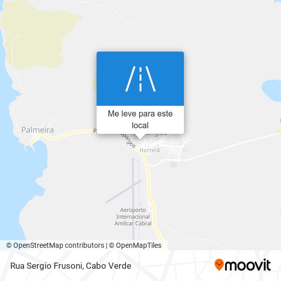 Rua Sergio Frusoni mapa