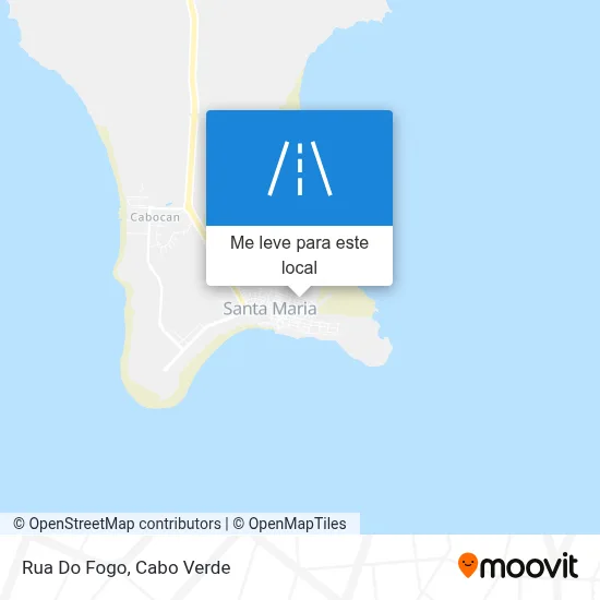 Rua Do Fogo mapa