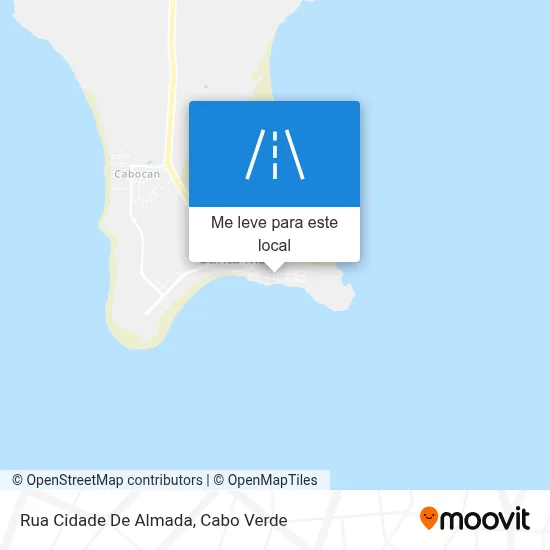 Rua Cidade De Almada mapa