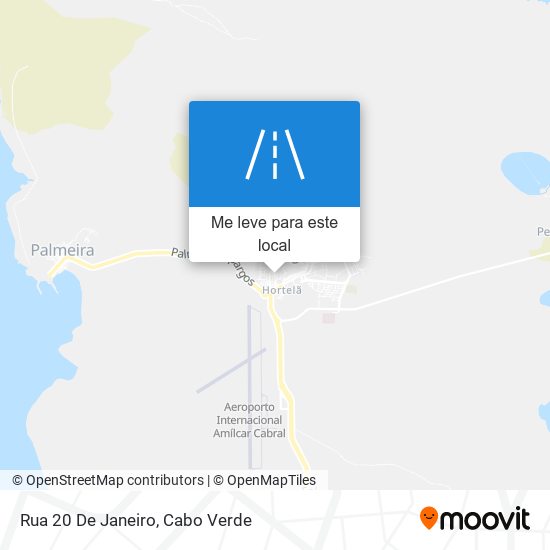 Rua 20 De Janeiro mapa