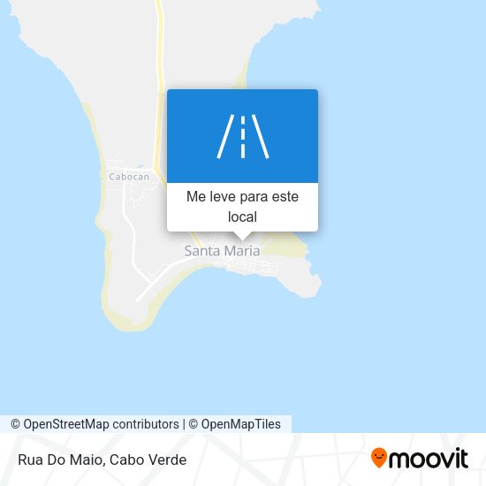 Rua Do Maio mapa