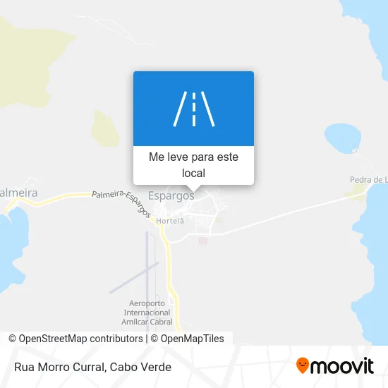 Rua Morro Curral mapa