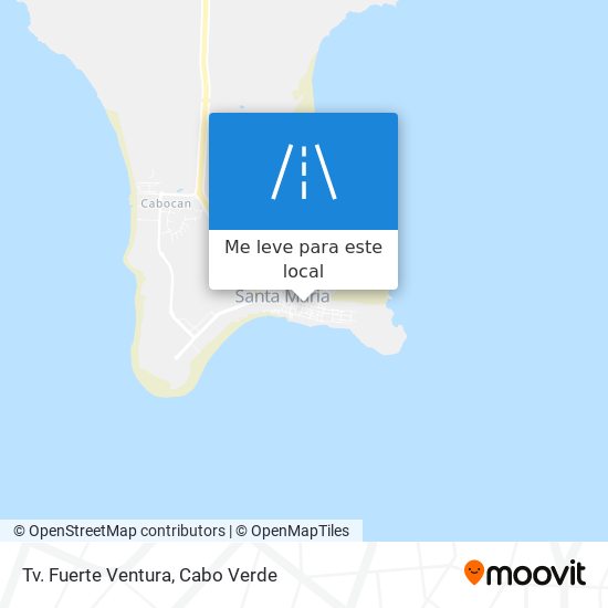 Tv. Fuerte Ventura mapa