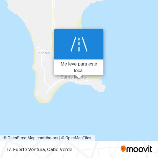 Tv. Fuerte Ventura mapa