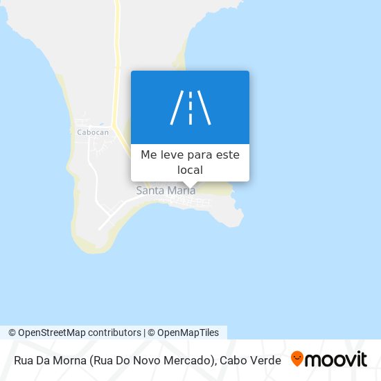 Rua Da Morna (Rua Do Novo Mercado) mapa