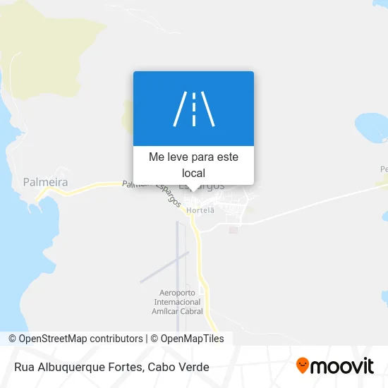 Rua Albuquerque Fortes mapa