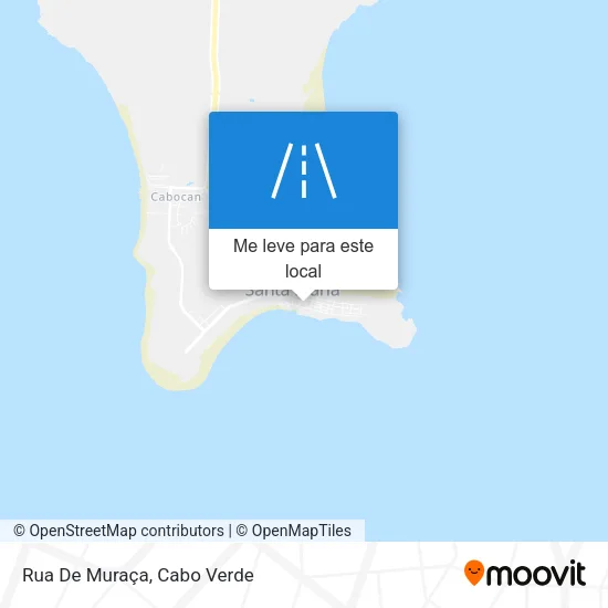 Rua De Muraça mapa