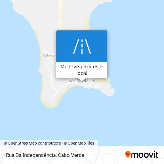 Rua Da Independência mapa