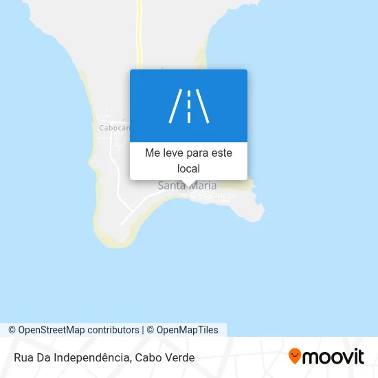 Rua Da Independência mapa
