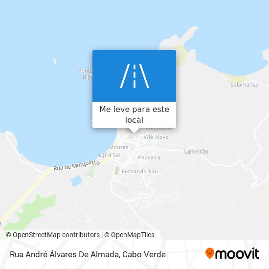 Rua André Álvares De Almada mapa